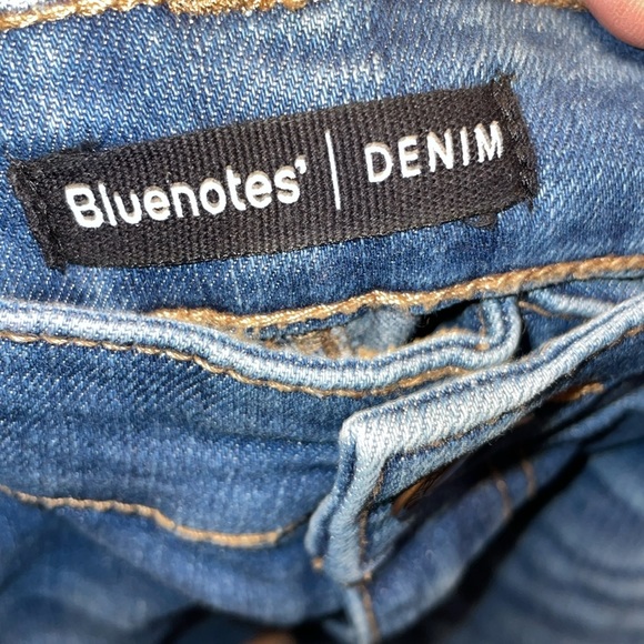 BlueNotes Emma High Rise Short shorts size 14 perfect shape denim shorts Jean - Picture 8 of 10